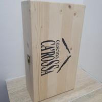 Cassetta legno 2 bottiglie - Cascina Ca' Rossa