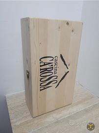 Cassetta legno 2 bottiglie - Cascina Ca' Rossa