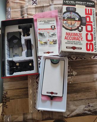allineatore ottica carabina real avid