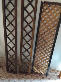 grigliati in legno