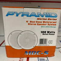 Casse Pyramid MDC5 100W Barca Motoscafo Auto