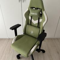 Sedia gaming con braccioli 4D