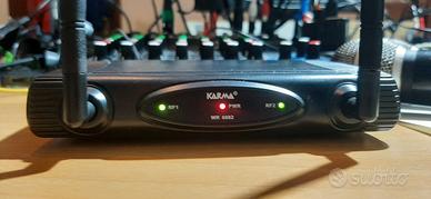 2 Radio Microfoni KARMA WR 6082