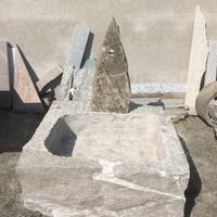 Fontana/vasca da esterno in pietra