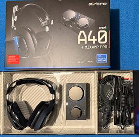 Cuffie Gaming ASTRO A40 TR+MixAmp Pro TR