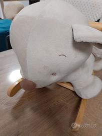 Nattou - Dondolo Giocattolo in legno forma di Orso