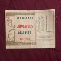 Biglietto Tiket juventus-Cagliari