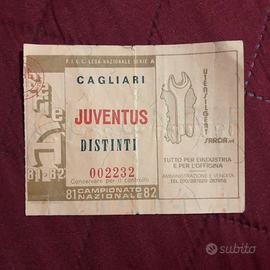 Biglietto Tiket juventus-Cagliari