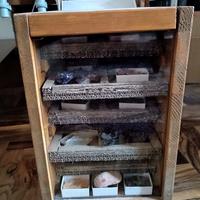 Box di collezione con ca. 50 campioni di minerali