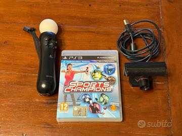 Controller Ps Move e PS3 Sports Champions