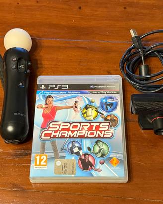 Controller Ps Move e PS3 Sports Champions