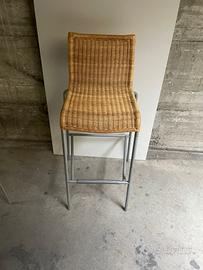 Set 3 sgabelli in ferro