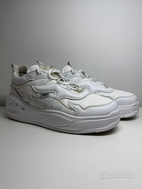 Buffalo Flat XTR – Scarpa bianca Vegan (Taglia 40)