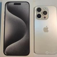Iphone 15 Pro 256 titanium bianco