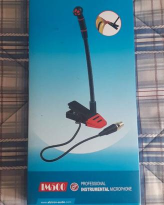 microfono a clip