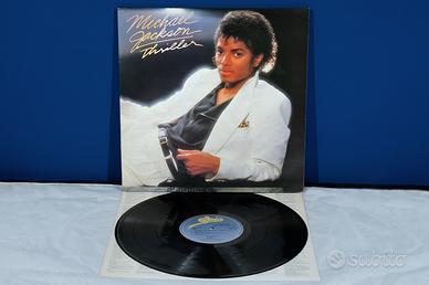Michael Jackson THRILLER LP Vinile *EX/EX* 1982 UK