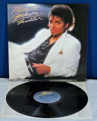 Michael Jackson THRILLER LP Vinile *EX/EX* 1982 UK