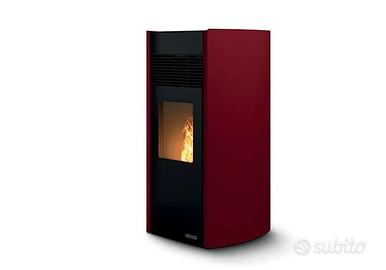 PALAZZETTI STUFA A PELLET MILÙ kW 8 BORDEAUX