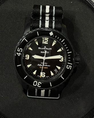 Blancpain X Swatch Fifty Fathoms OCEAN OF STORMS