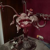 Candeliere vetro di murano