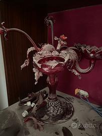 Candeliere vetro di murano