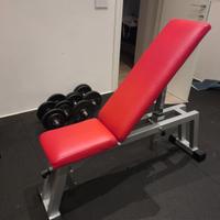 panca regolabile Technogym serie lux rigenerata