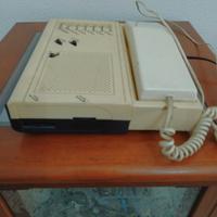 Radio‑sveglia vintage con telefono integrato – fun