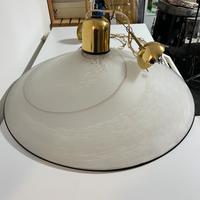 Lampadario vetro fatto a mano