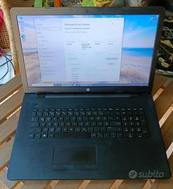 Notebook HP 17" AMD A9 3Ghz 8GB RAM SSD 1TB Radeon