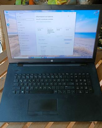 Notebook HP 17" AMD A9 3Ghz 8GB RAM SSD 1TB Radeon