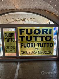 Abbigliamento accessori e articoli regal