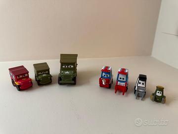 CARS - macchinine jeep militare e muletto