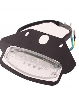 Fanale posteriore a led per moto varie con staffa 