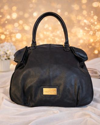Borsa Valentino Garavani in pelle nera