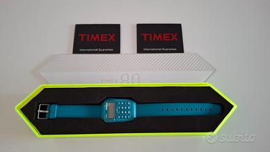 Orologio Timex T80 Calculator - Teal/Ottanio - Ful