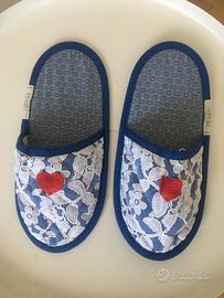 Ciabatte da viaggio con custodia