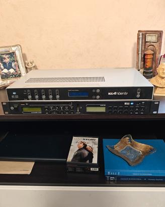 amplificatore ms 520 e sintonizzatore ms 1033