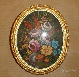 MINIATURA - DIPINTA A MANO - 78 mm. x 93 mm.