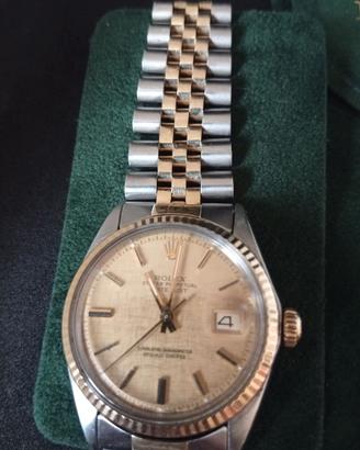 Rolex datejust 1601 linen dial originale