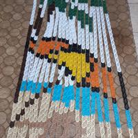 Tenda Roulotte-Camper Colorata