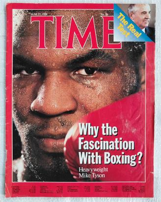 Rivista TIME Magazine 27 giugno 1988 - Mike Tyson