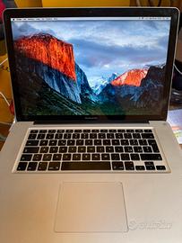 Macbook pro 15 metà 2009
