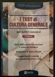"I test di cultura generale" per tutti i concorsi 