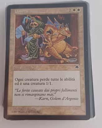 Lotto carte vintage ita mtg Magic the gathering