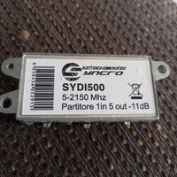 amplificatore, alimentatore,ripartitore antenna tv