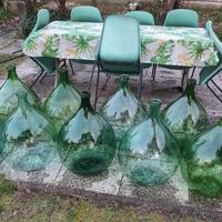 damigiane vetro 54lt arredo decoro casa giardino 