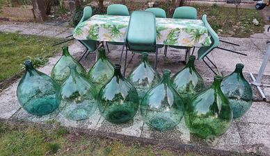 damigiane vetro 54lt arredo decoro casa giardino 