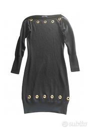 Abito nero in lana F. Castellani originale tg 40