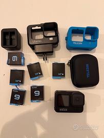 GoPro Hero 9 black con accessori