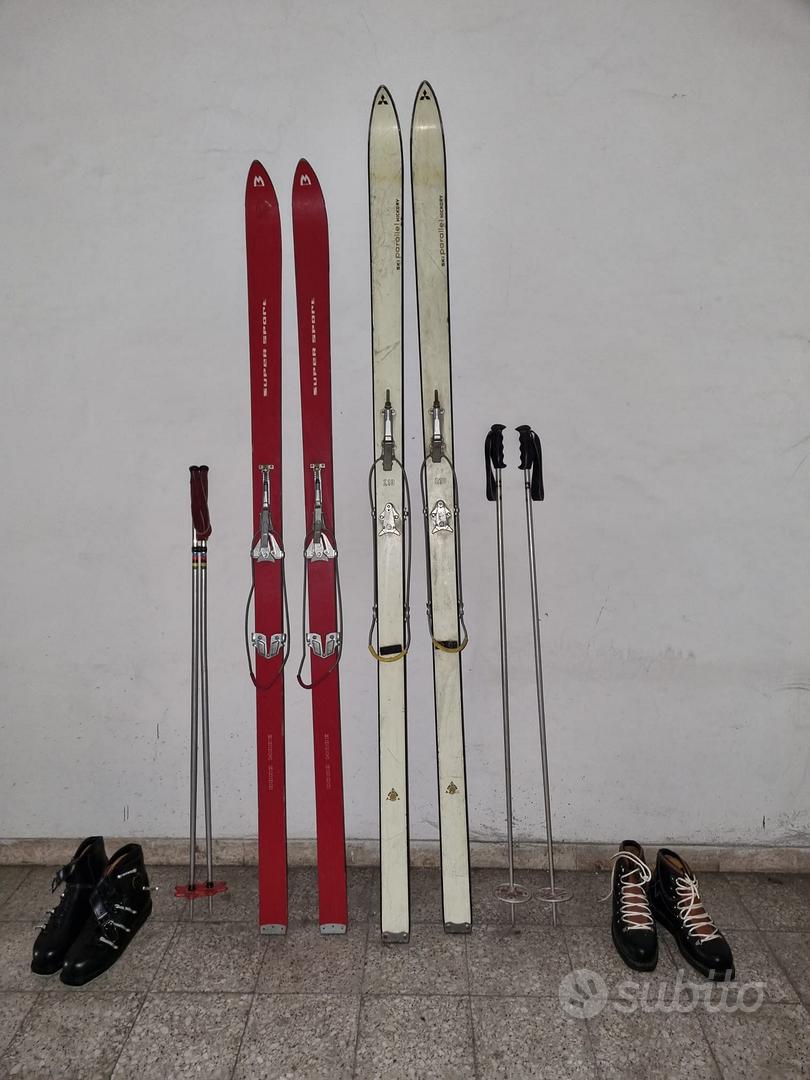 NORDICA VINTAGE SCARPONI DA SCI ski UOMO anni 60 con box taglia